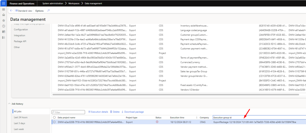 Dual-Write Change Tracking is not Enabled