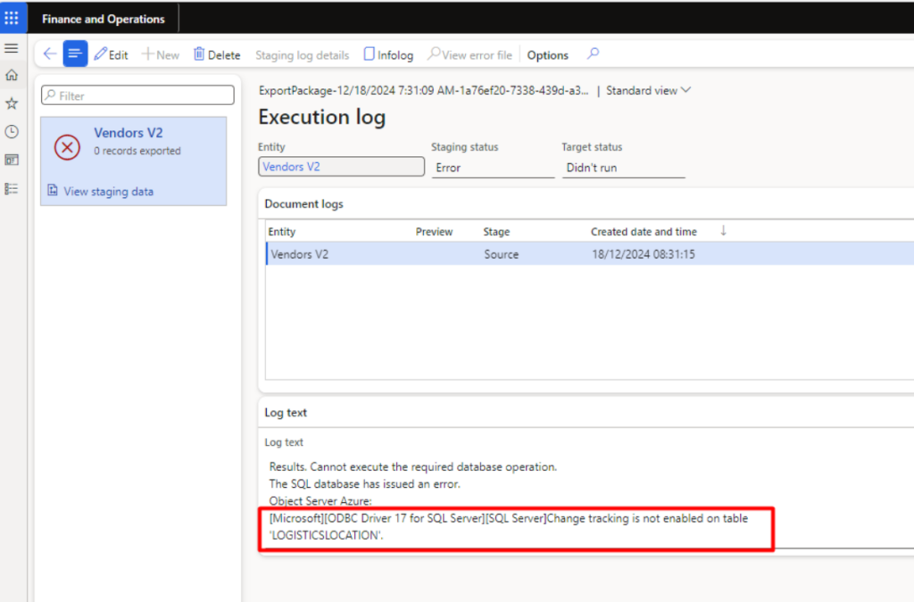 Dual-Write Execution Log