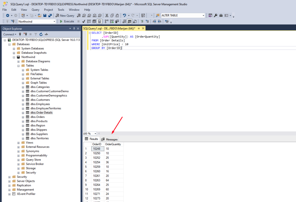 How to Use GROUP BY and WHERE Condition in SQL