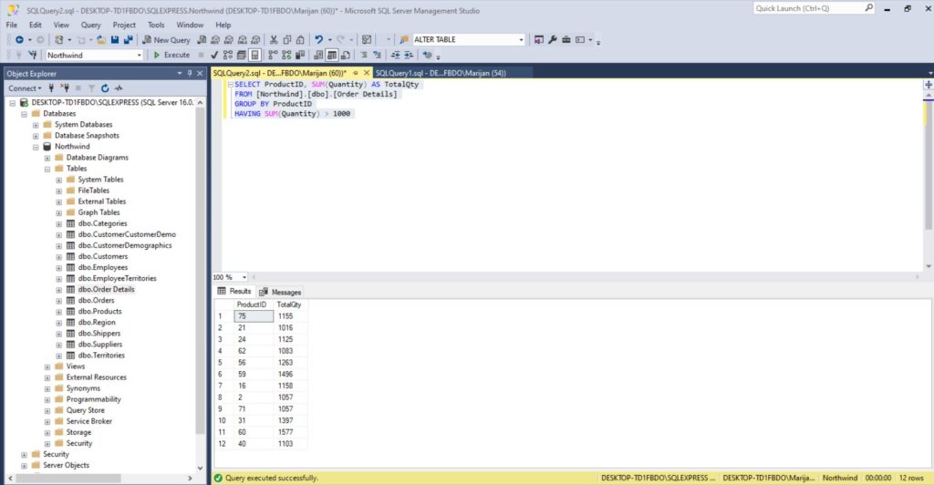 How to Use GROUP BY and HAVING Clause in SQL